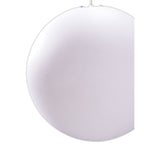 M1398 Huevo Ball Pendant 1 Light E27 Medium Outdoor Opal White