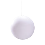 M1399 Huevo Ball Pendant 1 Light E27 Large Outdoor Opal White