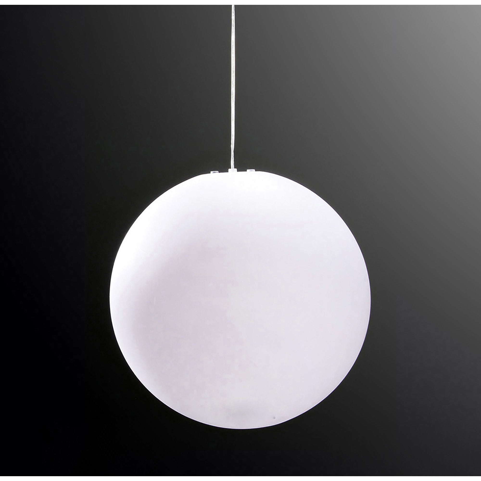 M1399 Huevo Ball Pendant 1 Light E27 Large Outdoor Opal White