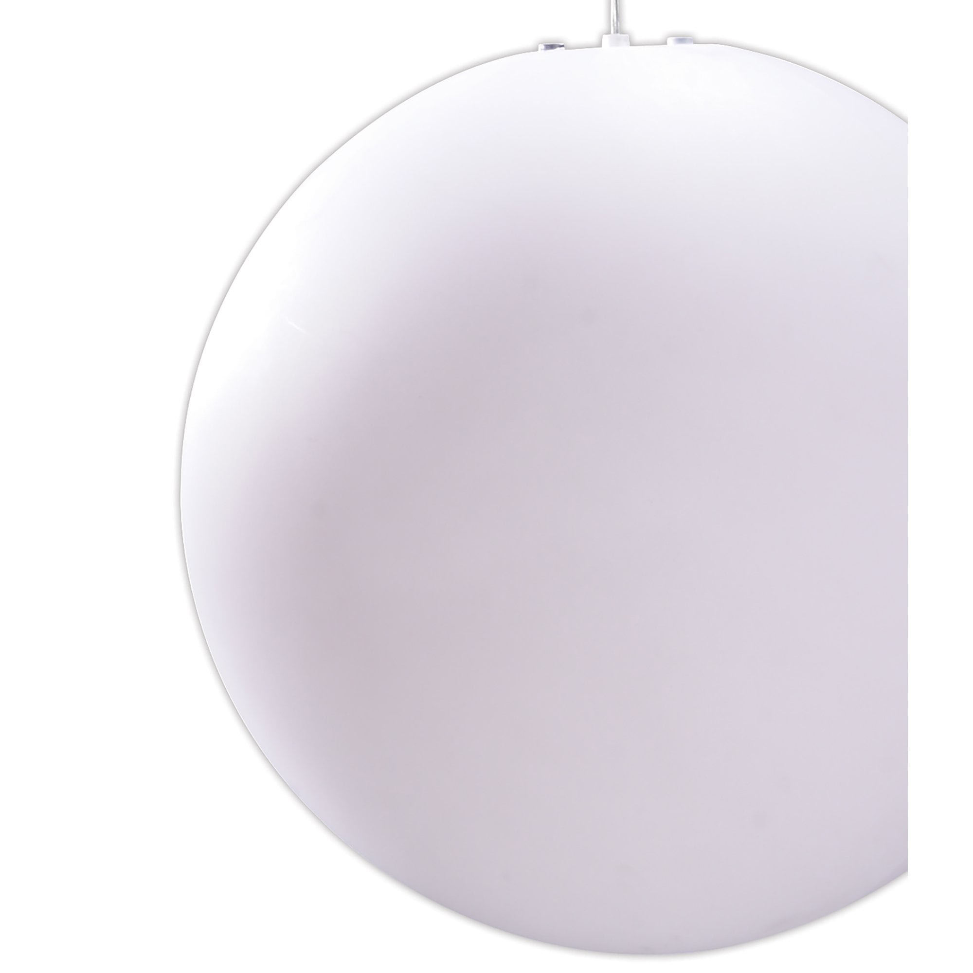 M1399 Huevo Ball Pendant 1 Light E27 Large Outdoor Opal White