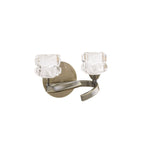 M1864 Ice Wall Lamp 2 Light G9 Antique Brass