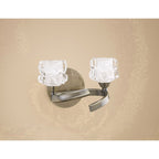 M1864 Ice Wall Lamp 2 Light G9 Antique Brass