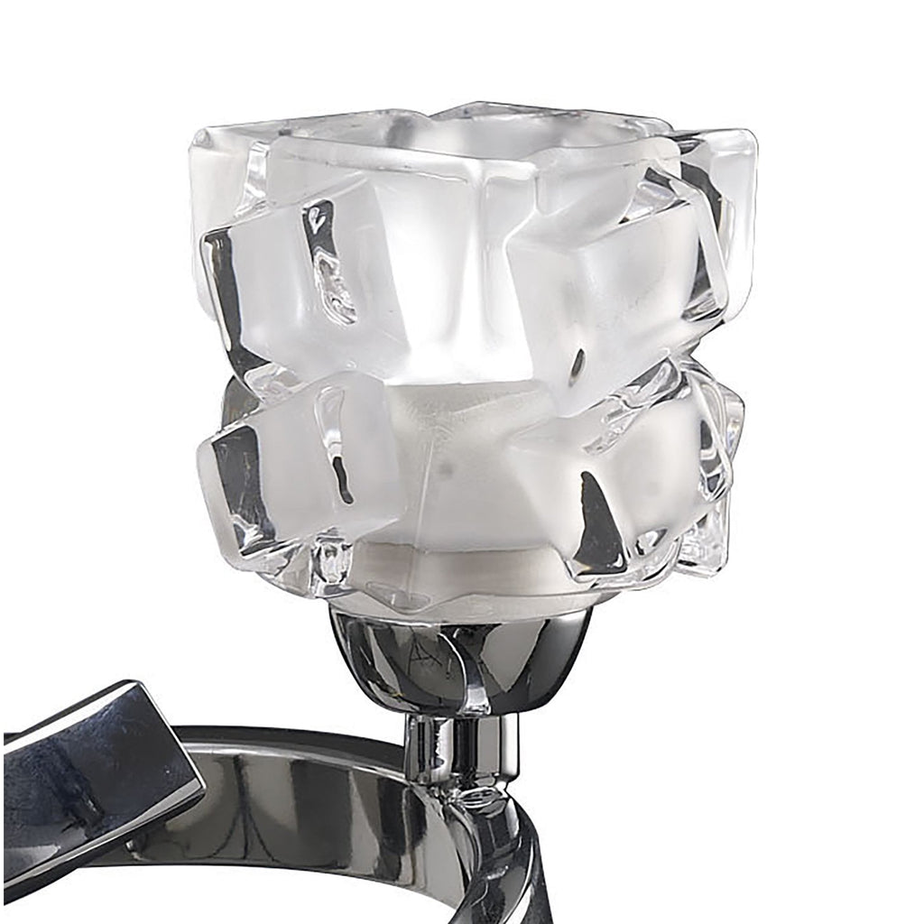 M1844 Ice Wall Lamp 2 Light G9 Polished Chrome