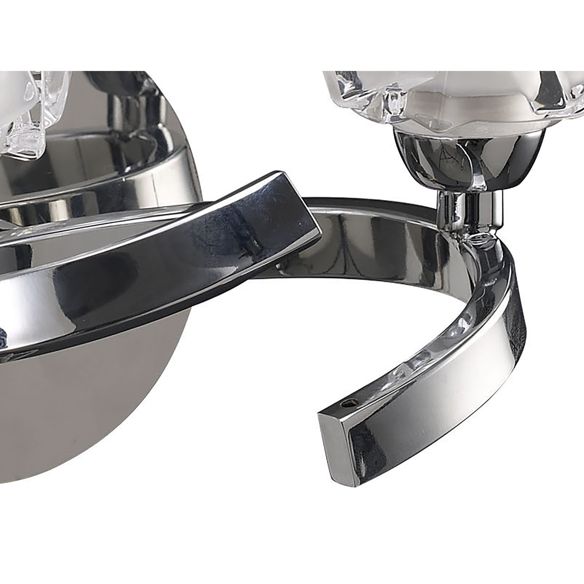 M1844 Ice Wall Lamp 2 Light G9 Polished Chrome