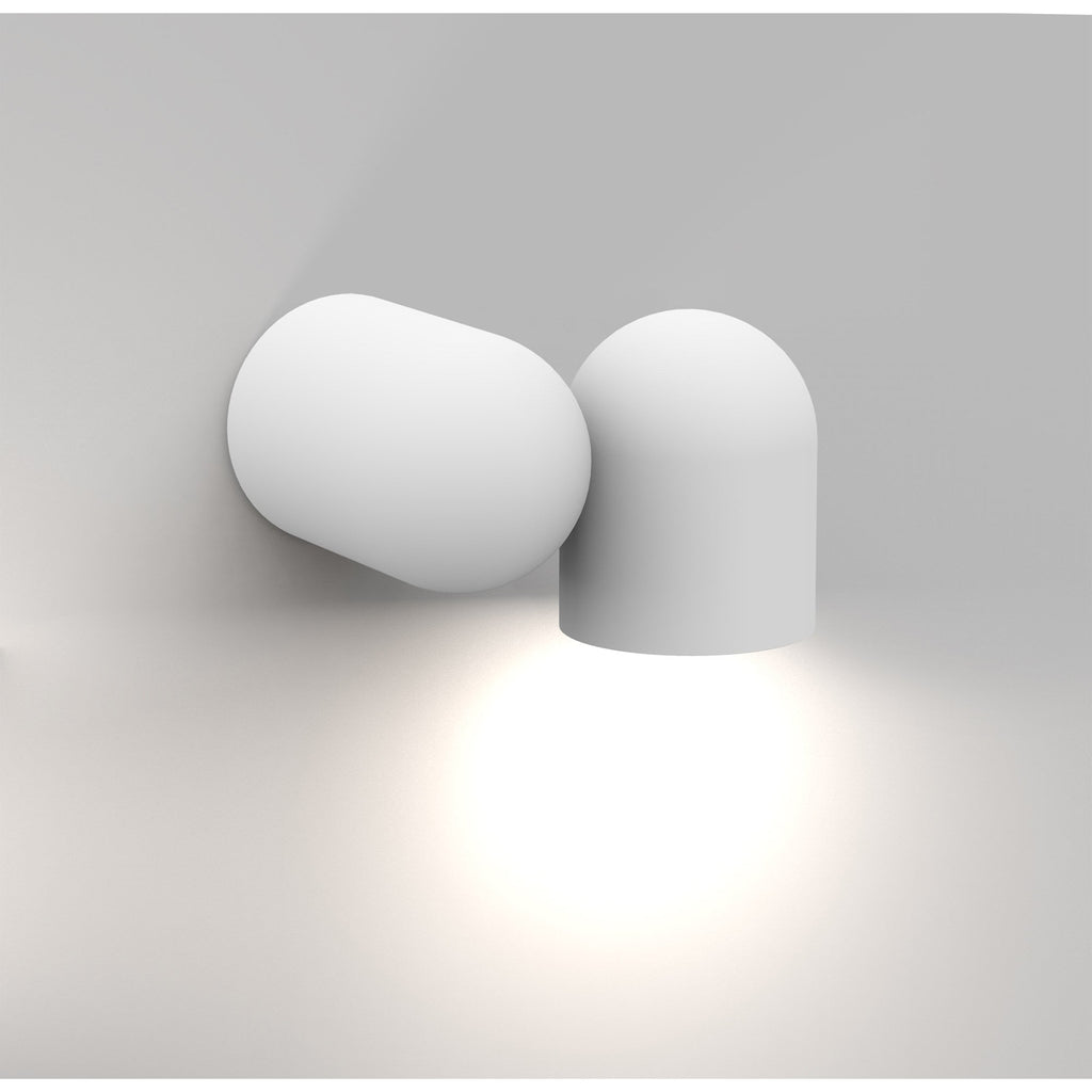 M7294 Ios Adjustable Spotlight Wall Lamp 1 Light White