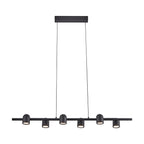 M7937 Ios Linear Pendant 6 Light Black