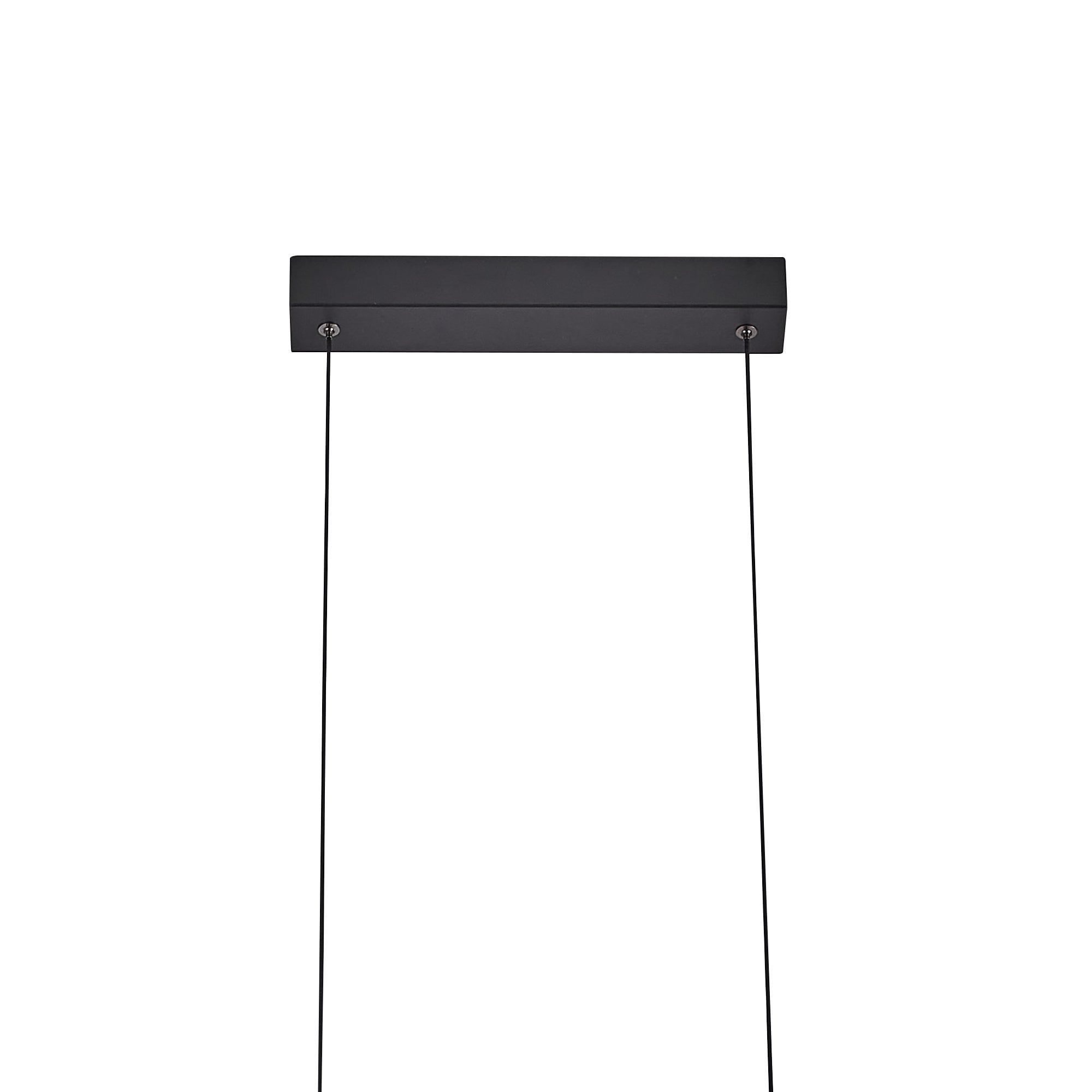 M7937 Ios Linear Pendant 6 Light Black
