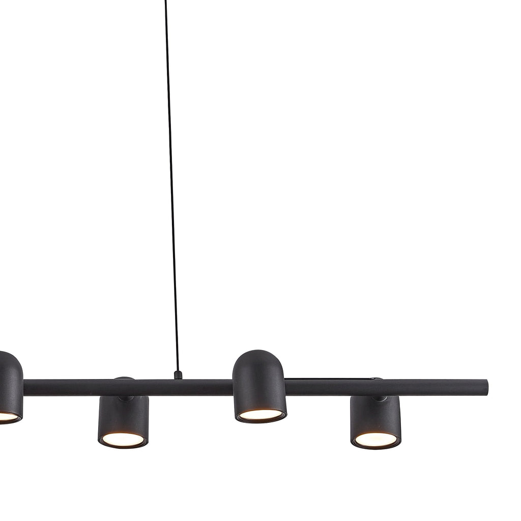 M7937 Ios Linear Pendant 6 Light Black