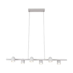 M7936 Ios Linear Pendant 6 Light White