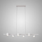 M7936 Ios Linear Pendant 6 Light White