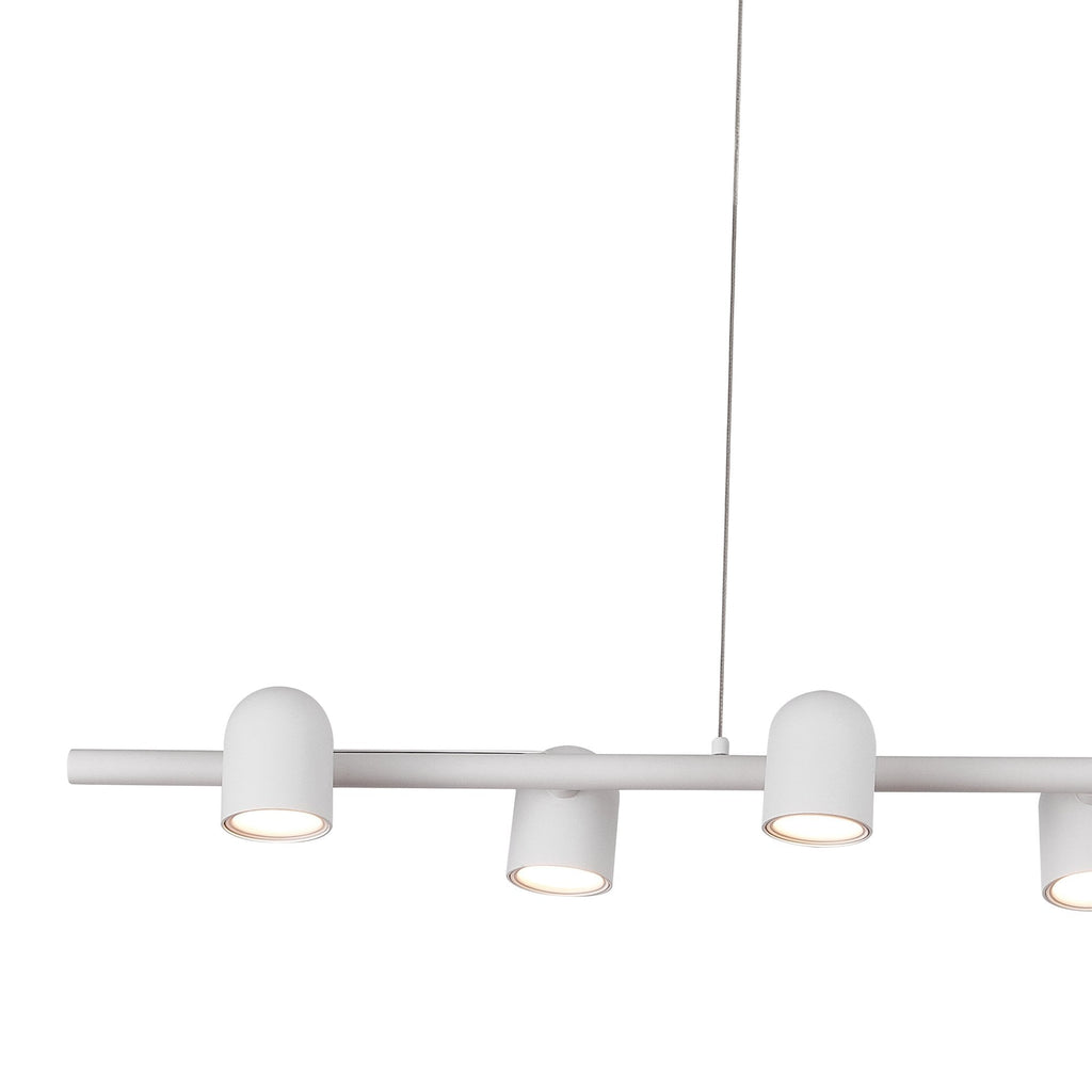 M7936 Ios Linear Pendant 6 Light White