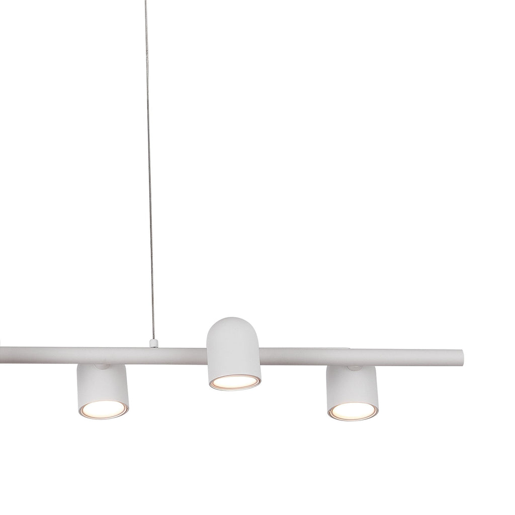 M7936 Ios Linear Pendant 6 Light White