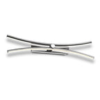 M6374 Jeri Wall Lamp / Picture Light 2 x 12W LED Polished Chrome