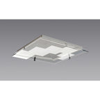 M8340/1 Jersey Ceiling 20W LED Square Polished Chrome/Opal White Glass