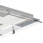 M8340/1 Jersey Ceiling 20W LED Square Polished Chrome/Opal White Glass