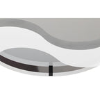 M8341/1 Jersey Ceiling 20W LED Round Polished Chrome/Opal White Glass