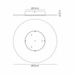 M8076 Jewel Wall Lamp 30W LED White