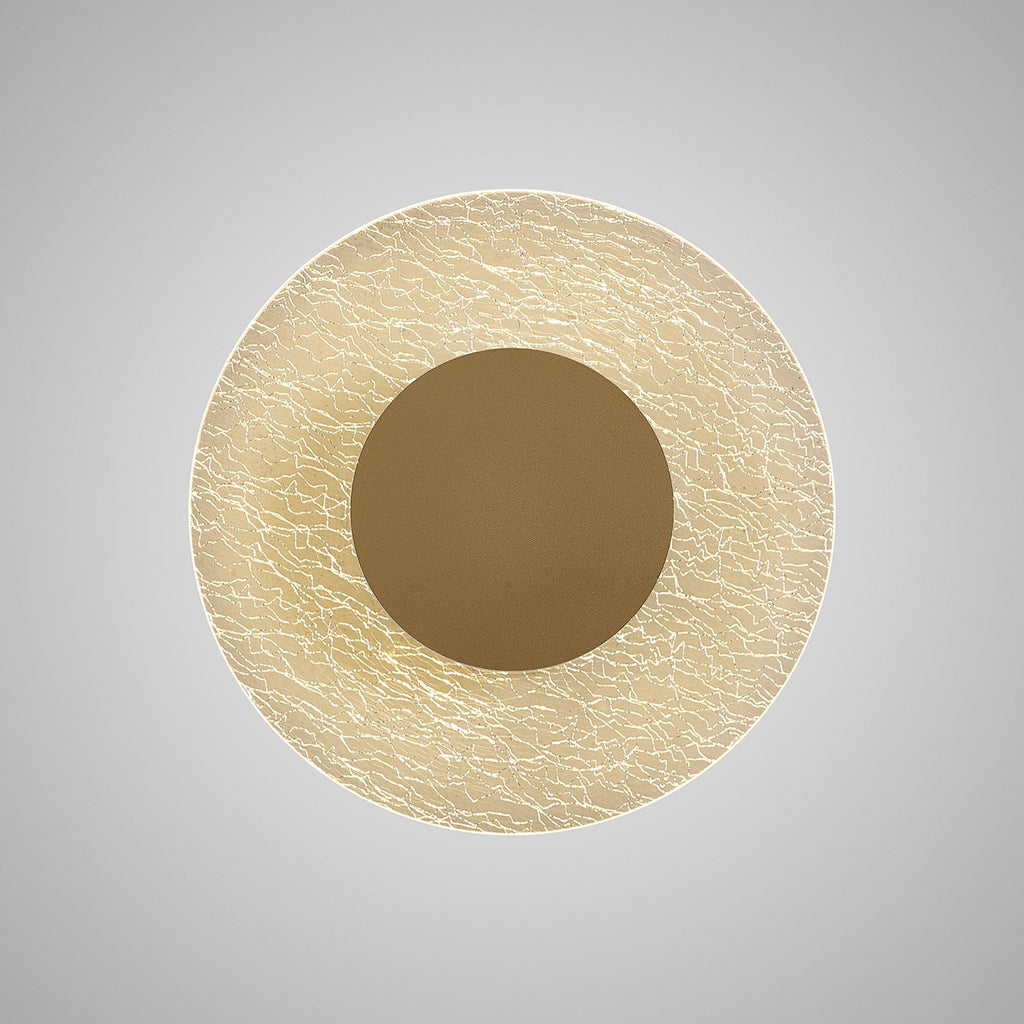 M8073 Jewel Wall Lamp 12W LED Gold Painted