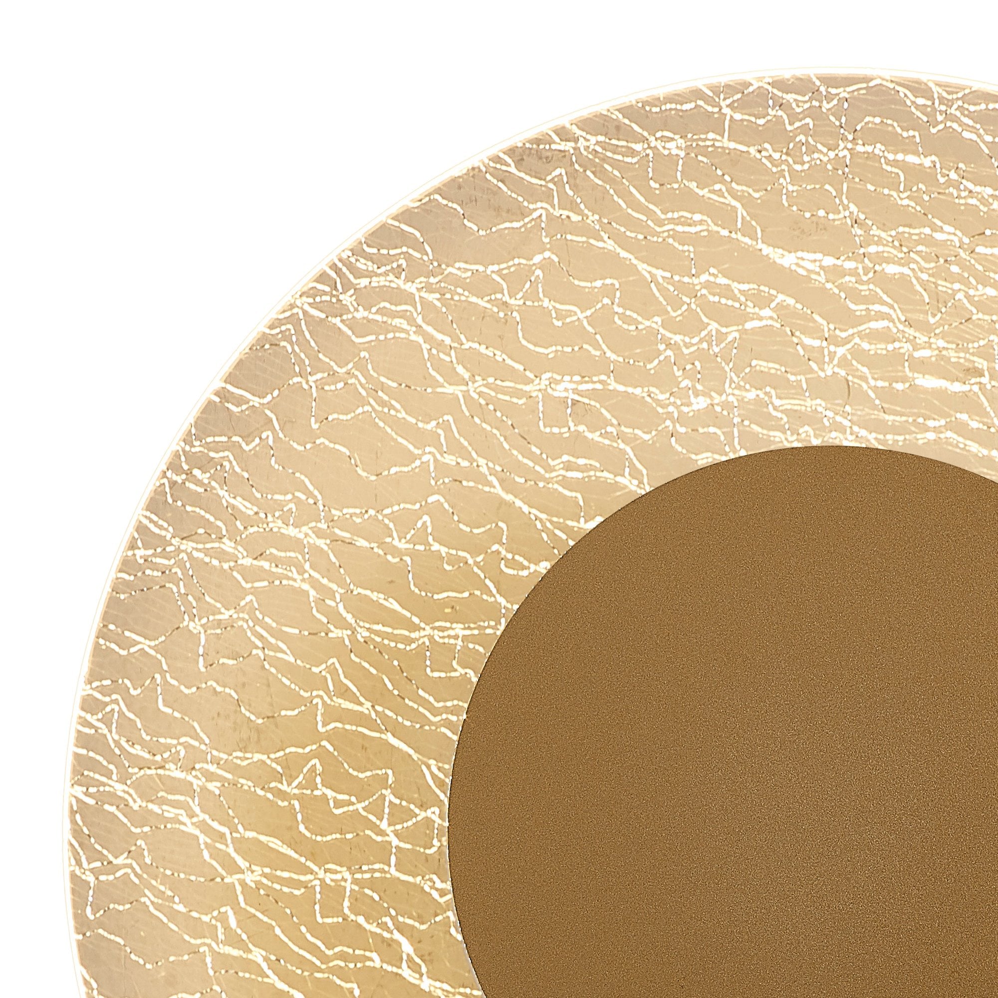 M8073 Jewel Wall Lamp 12W LED Gold Painted