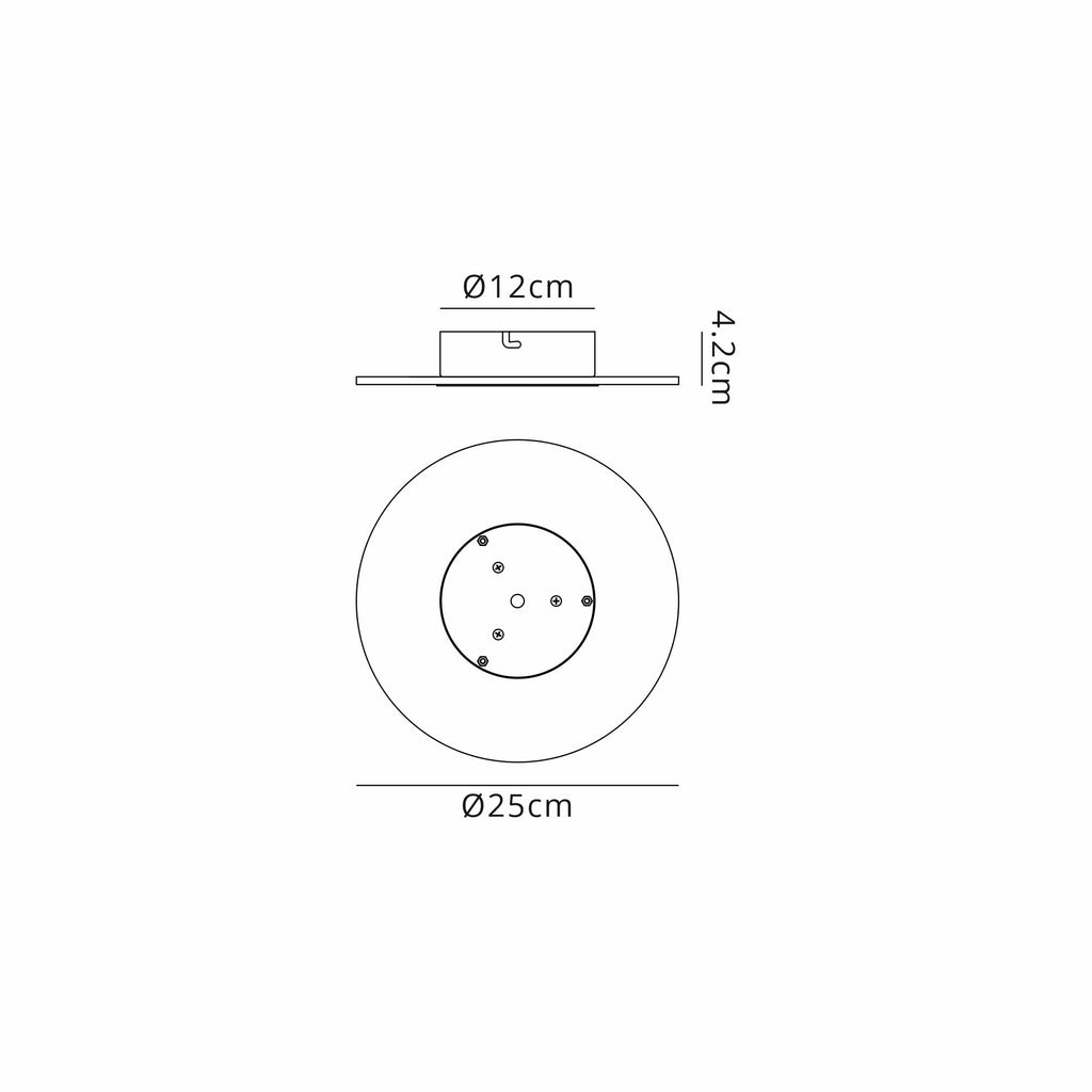 M8074 Jewel Wall Lamp 12W LED White