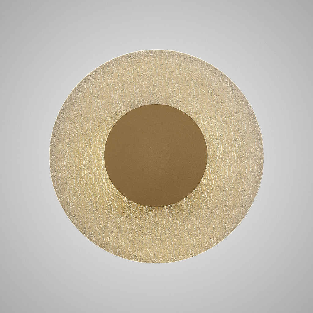 M8075 Jewel Wall Lamp 30W LED Gold Painted