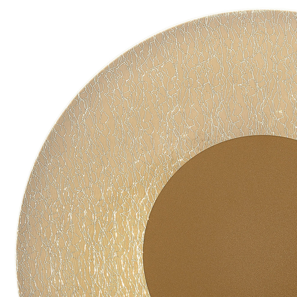 M8075 Jewel Wall Lamp 30W LED Gold Painted