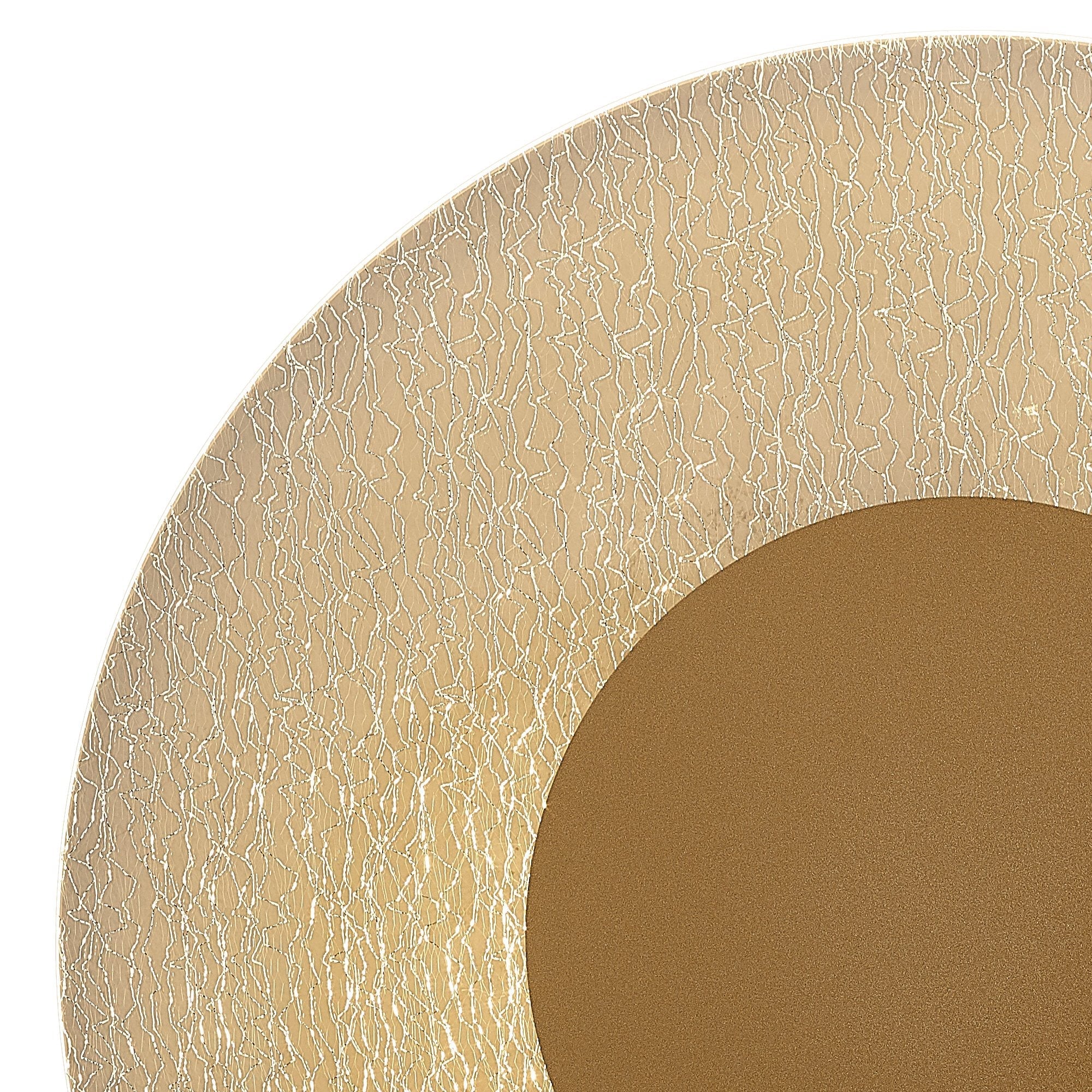 M8075 Jewel Wall Lamp 30W LED Gold Painted