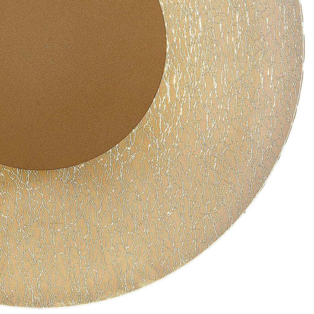 M8075 Jewel Wall Lamp 30W LED Gold Painted