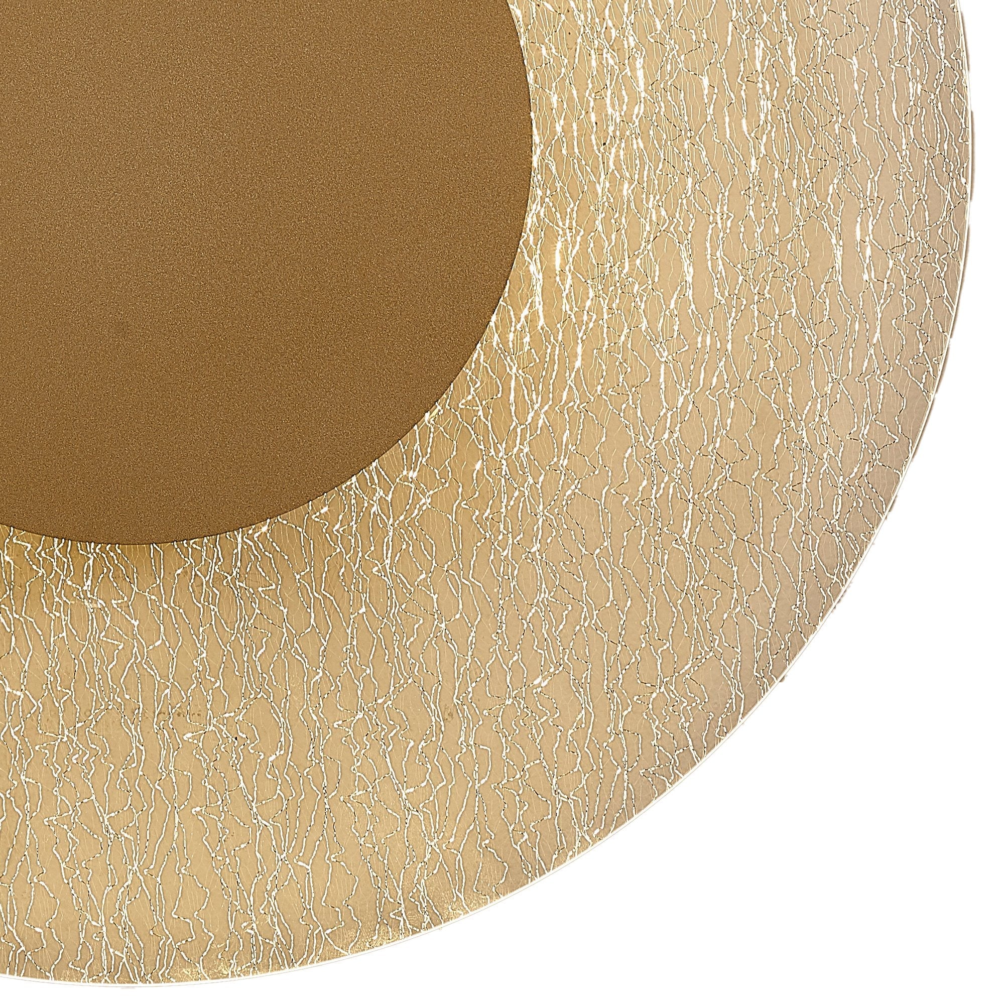 M8075 Jewel Wall Lamp 30W LED Gold Painted
