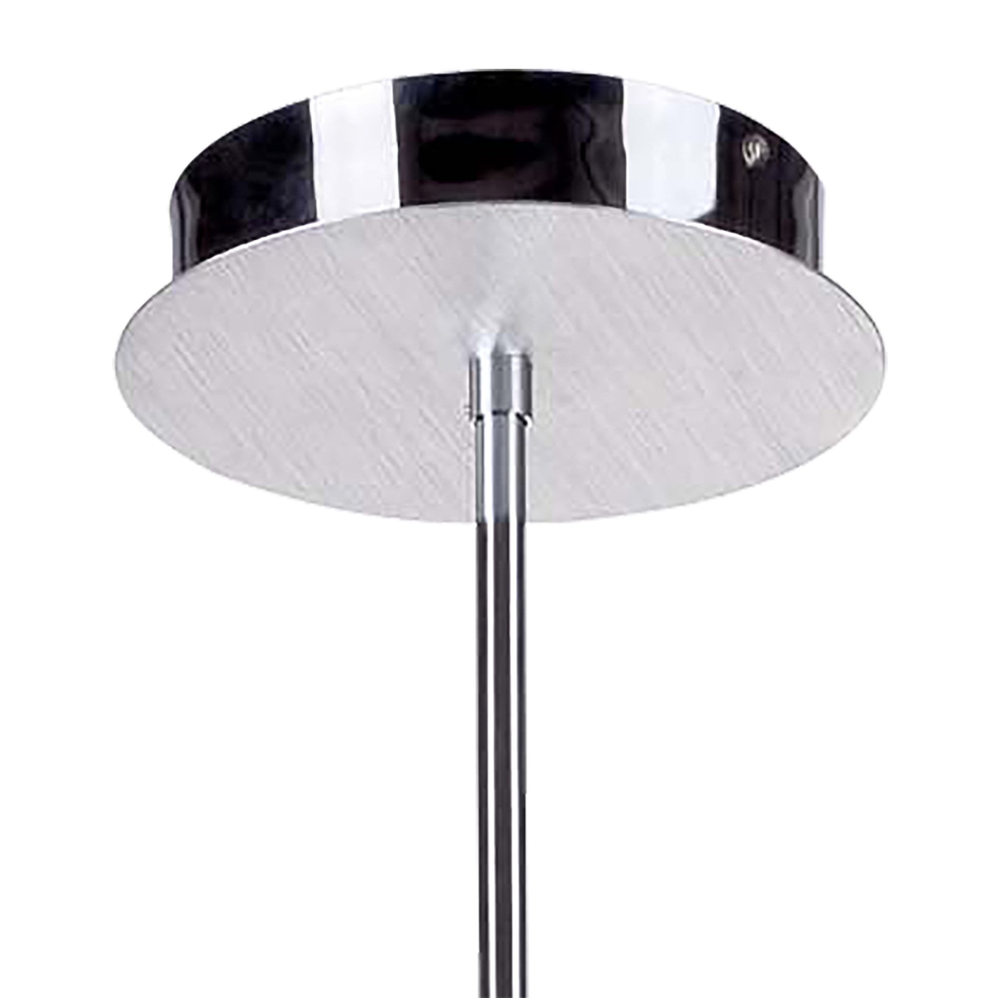 M8252/1 Juno Telescopic 5 Light 30W LED Satin Aluminium/Frosted Acrylic/Polished Chrome