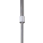 M8252/1 Juno Telescopic 5 Light 30W LED Satin Aluminium/Frosted Acrylic/Polished Chrome