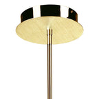 M8272/1 Juno Telescopic 5 Light 30W LED Satin Gold/Frosted Acrylic/Gold