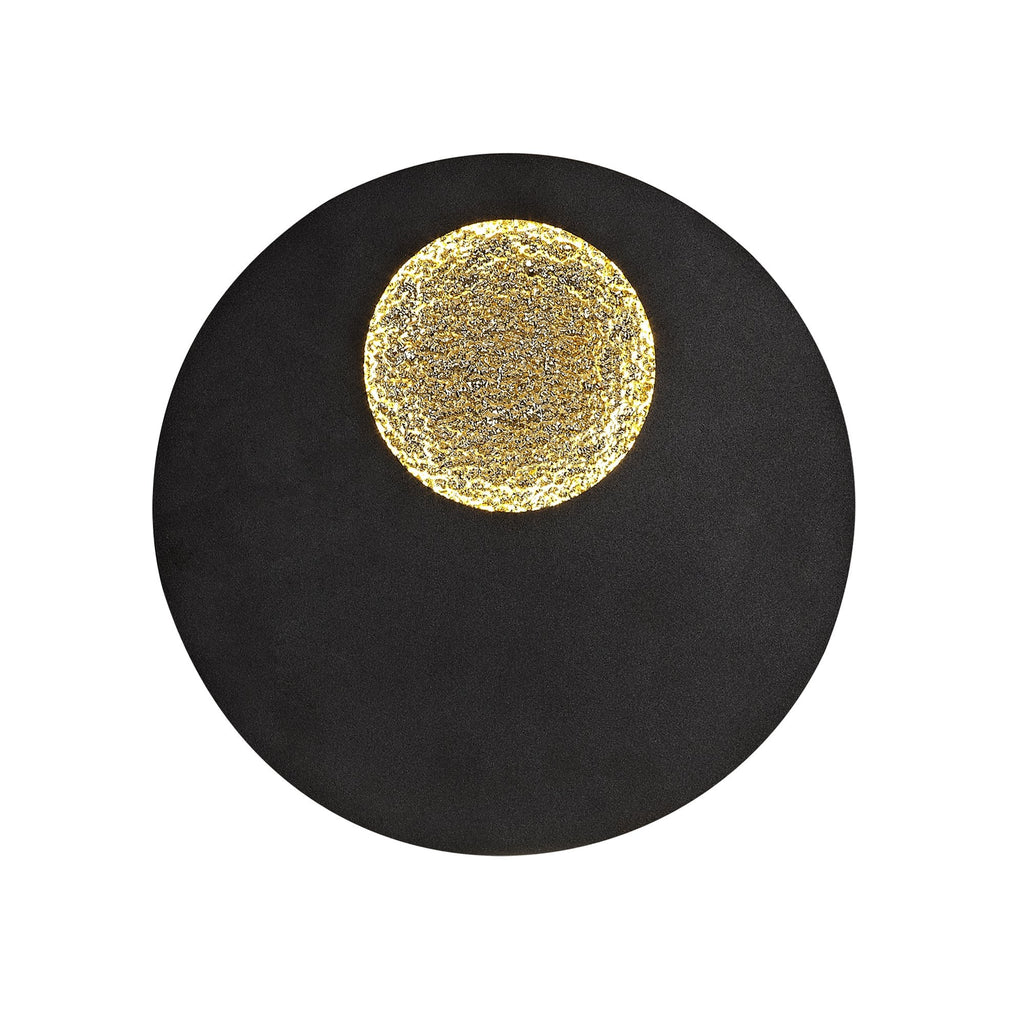 M7170 Jupiter Ceiling/Wall Light 18W LED Black/Gold