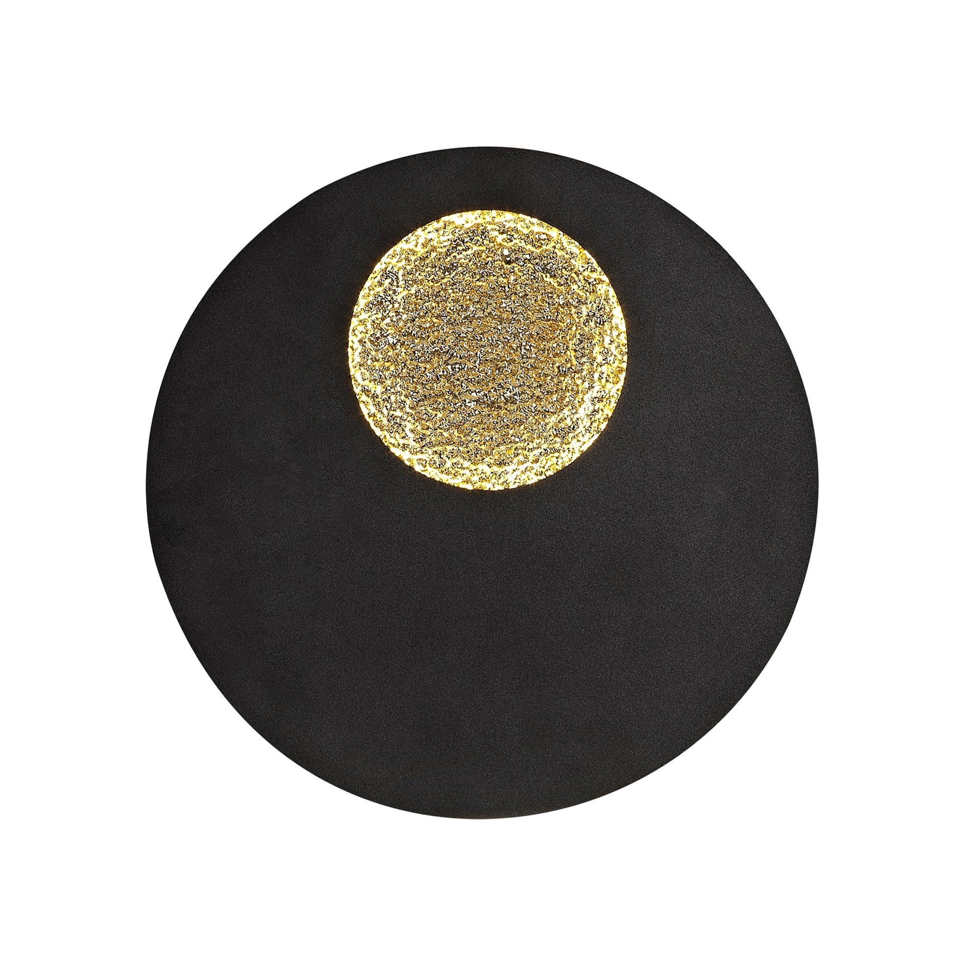 M7170 Jupiter Ceiling/Wall Light 18W LED Black/Gold