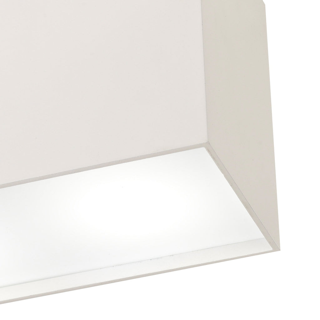 M5632 Kailua Flush Rectangular 2 x GU10 White