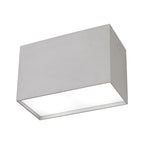 M5630 Kailua Flush Rectangular 2 x GU10 Silver