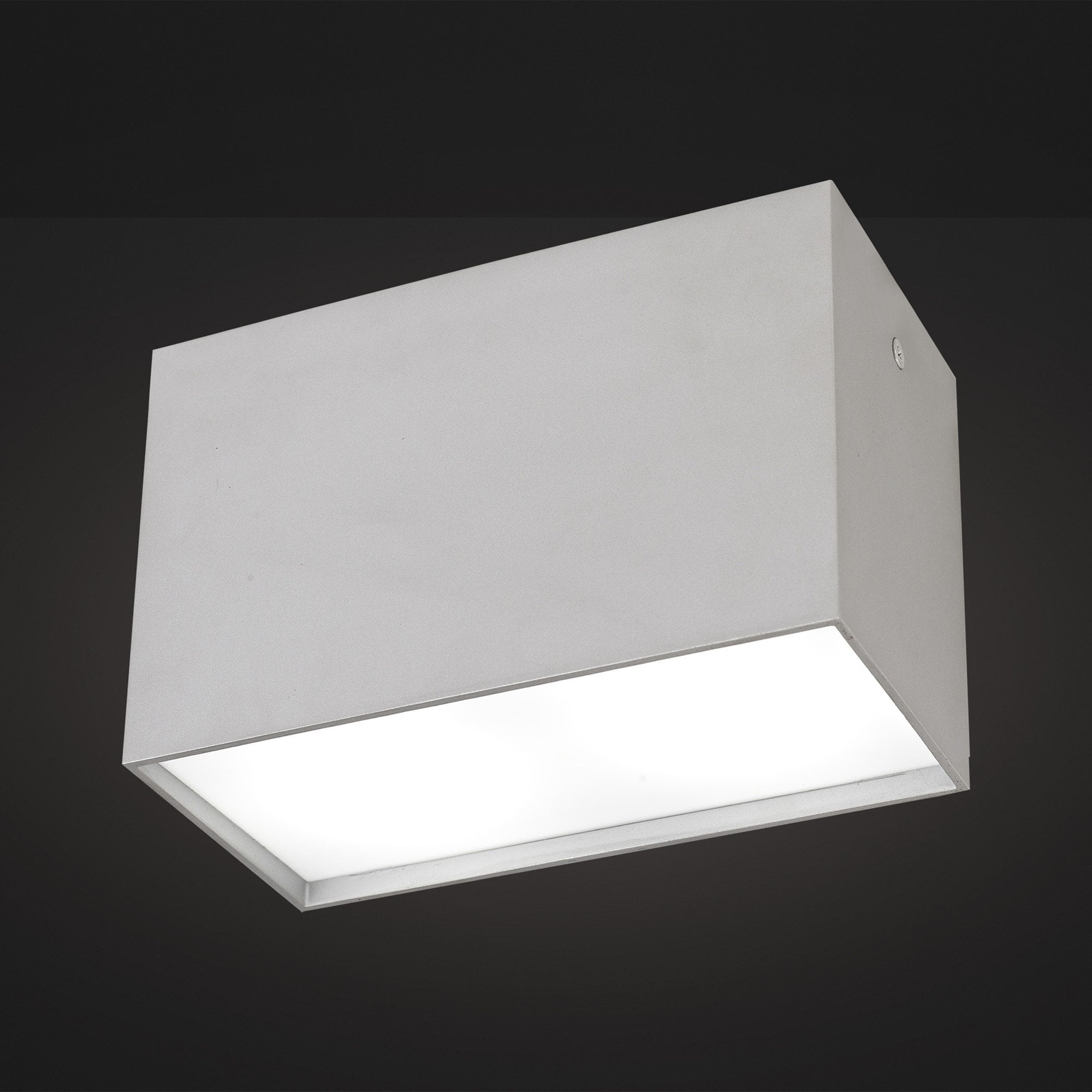 M5630 Kailua Flush Rectangular 2 x GU10 Silver