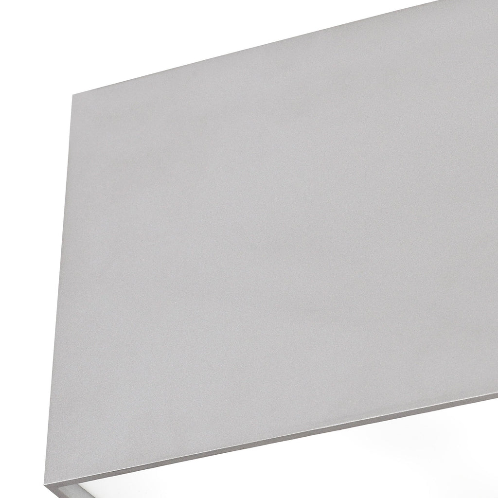 M5630 Kailua Flush Rectangular 2 x GU10 Silver