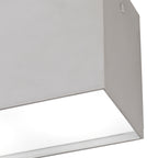 M5630 Kailua Flush Rectangular 2 x GU10 Silver
