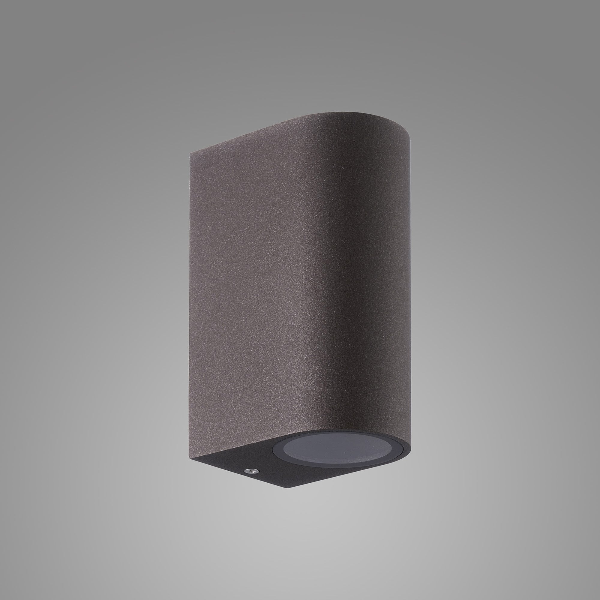 M7470 Kandanchu Outdoor Round Wall Lamp 2 Light Rust Brown