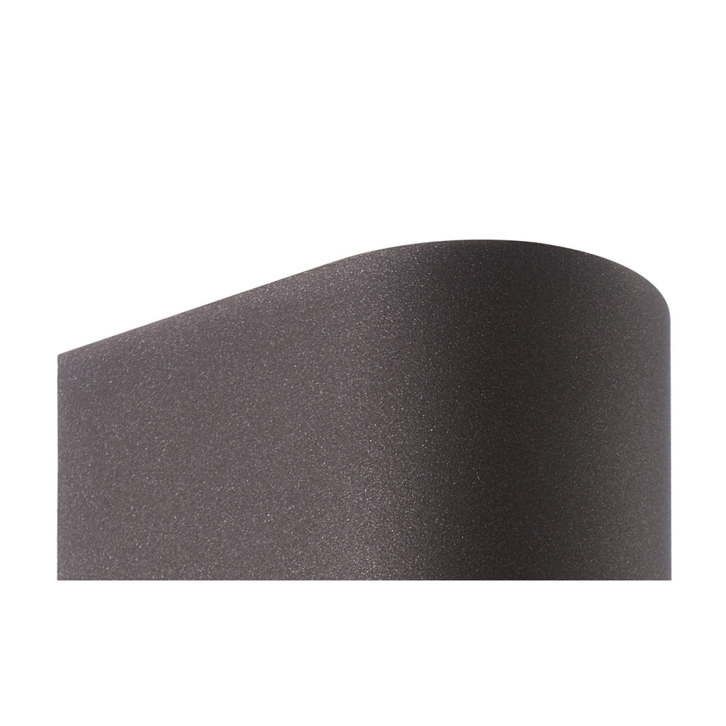 M7470 Kandanchu Outdoor Round Wall Lamp 2 Light Rust Brown