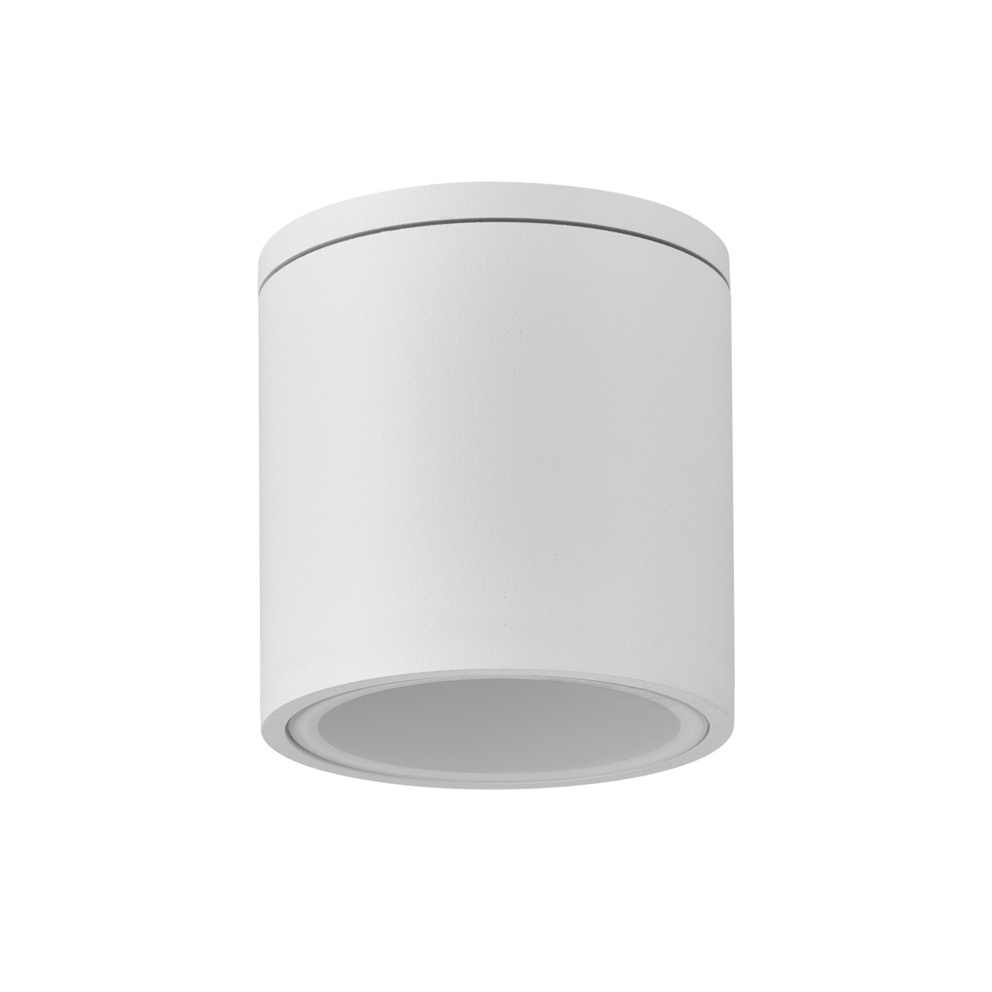 M7904 Kandanchu Outdoor Short Round Ceiling Spotlight 1 Light Sand White