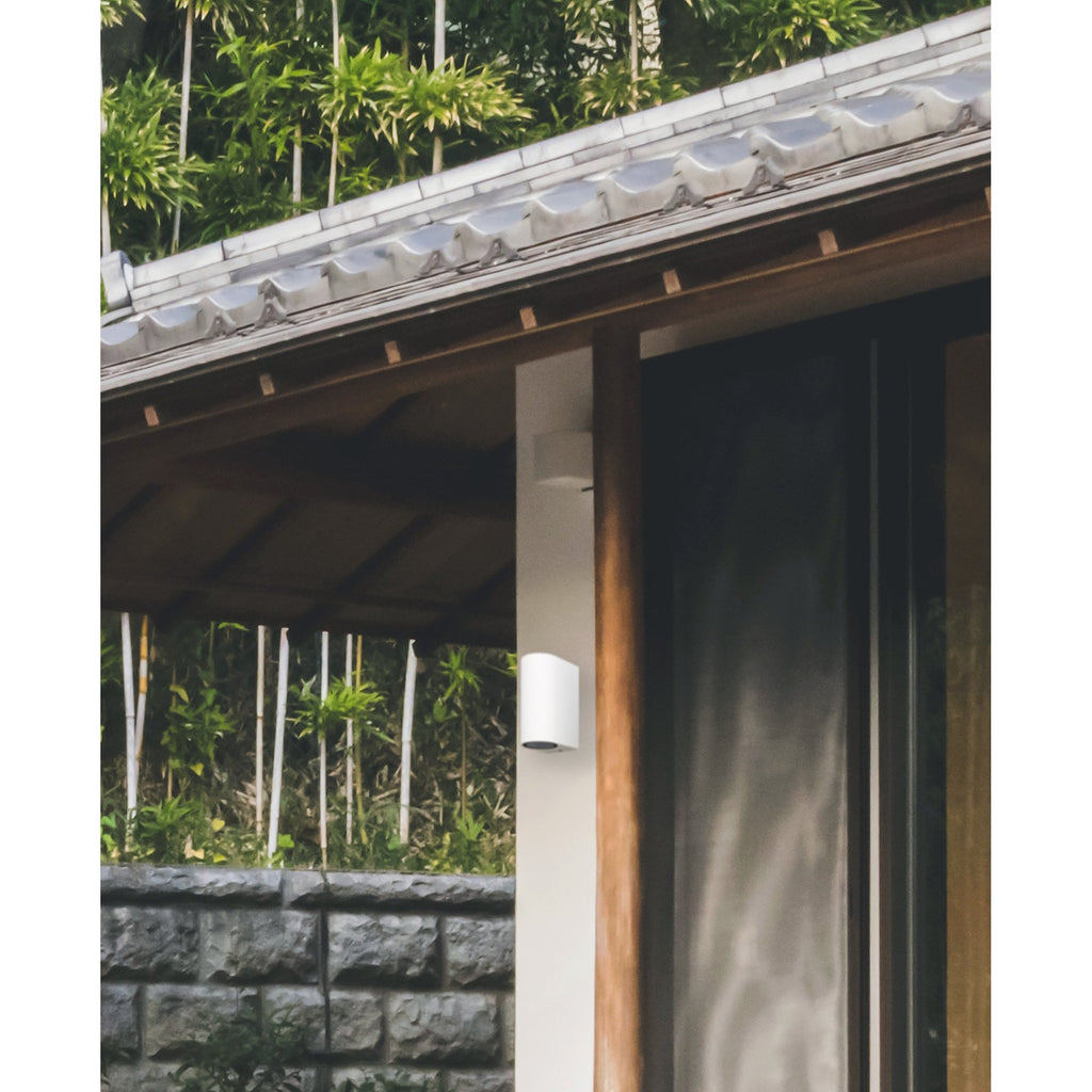 M7904 Kandanchu Outdoor Short Round Ceiling Spotlight 1 Light Sand White
