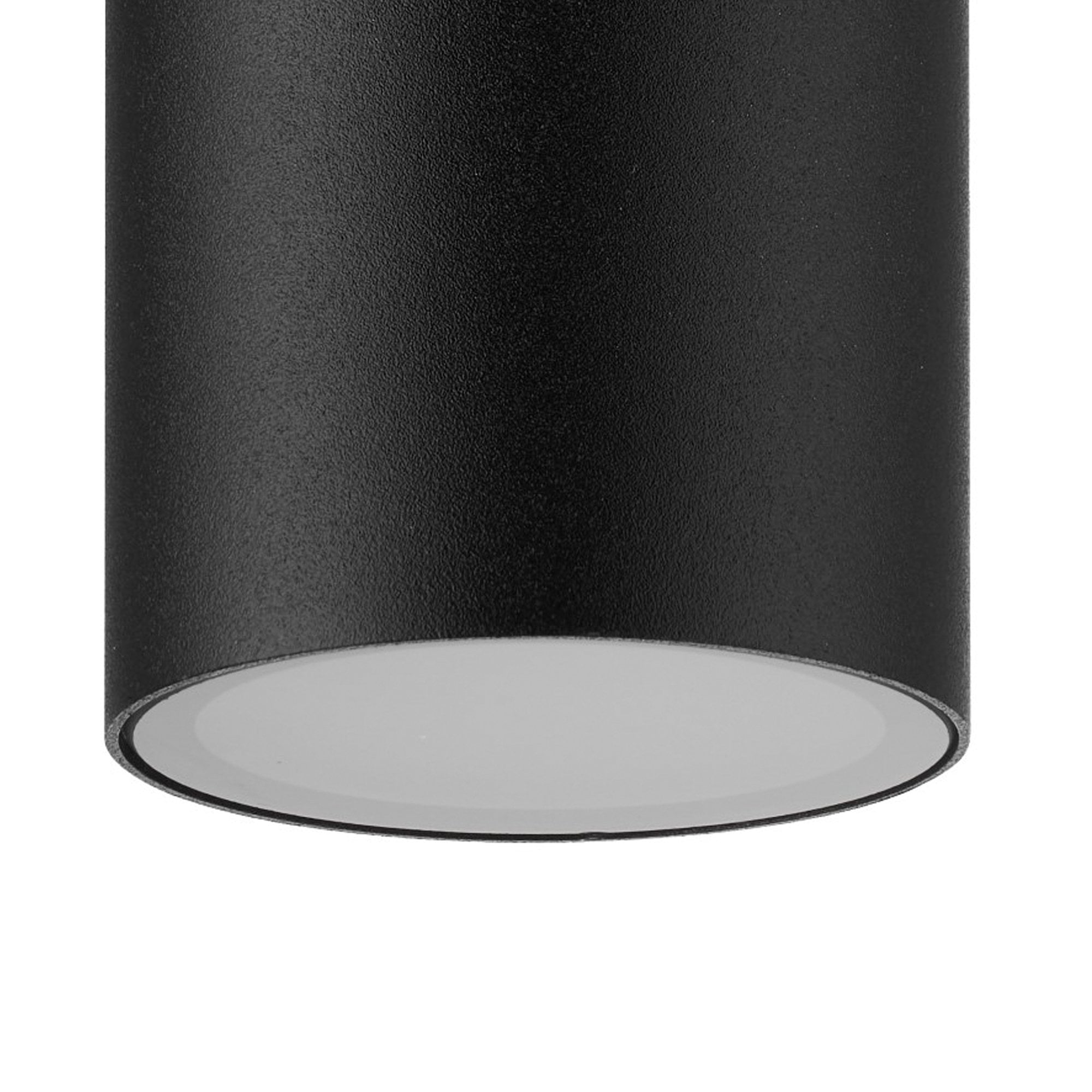 M7906 Kandanchu Outdoor Short Round Ceiling Spotlight 1 Light Sand Black