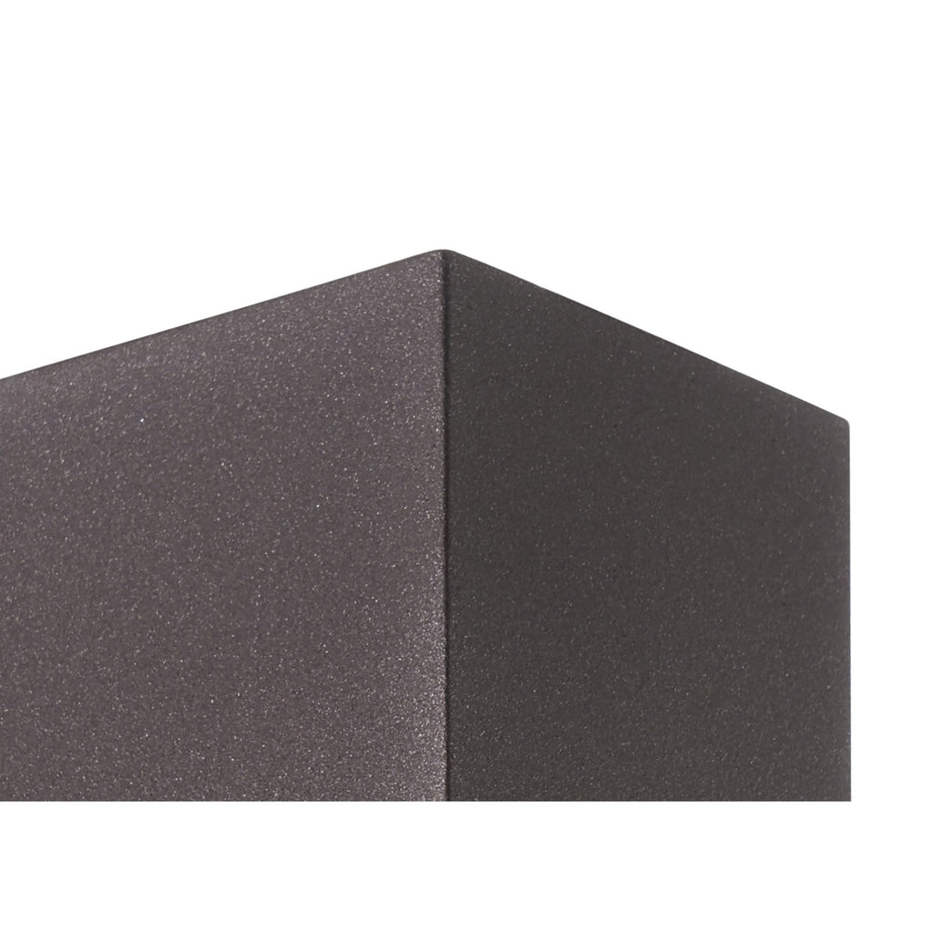 M7473 Kandanchu Outdoor Square Wall Lamp 1 Light Rust Brown