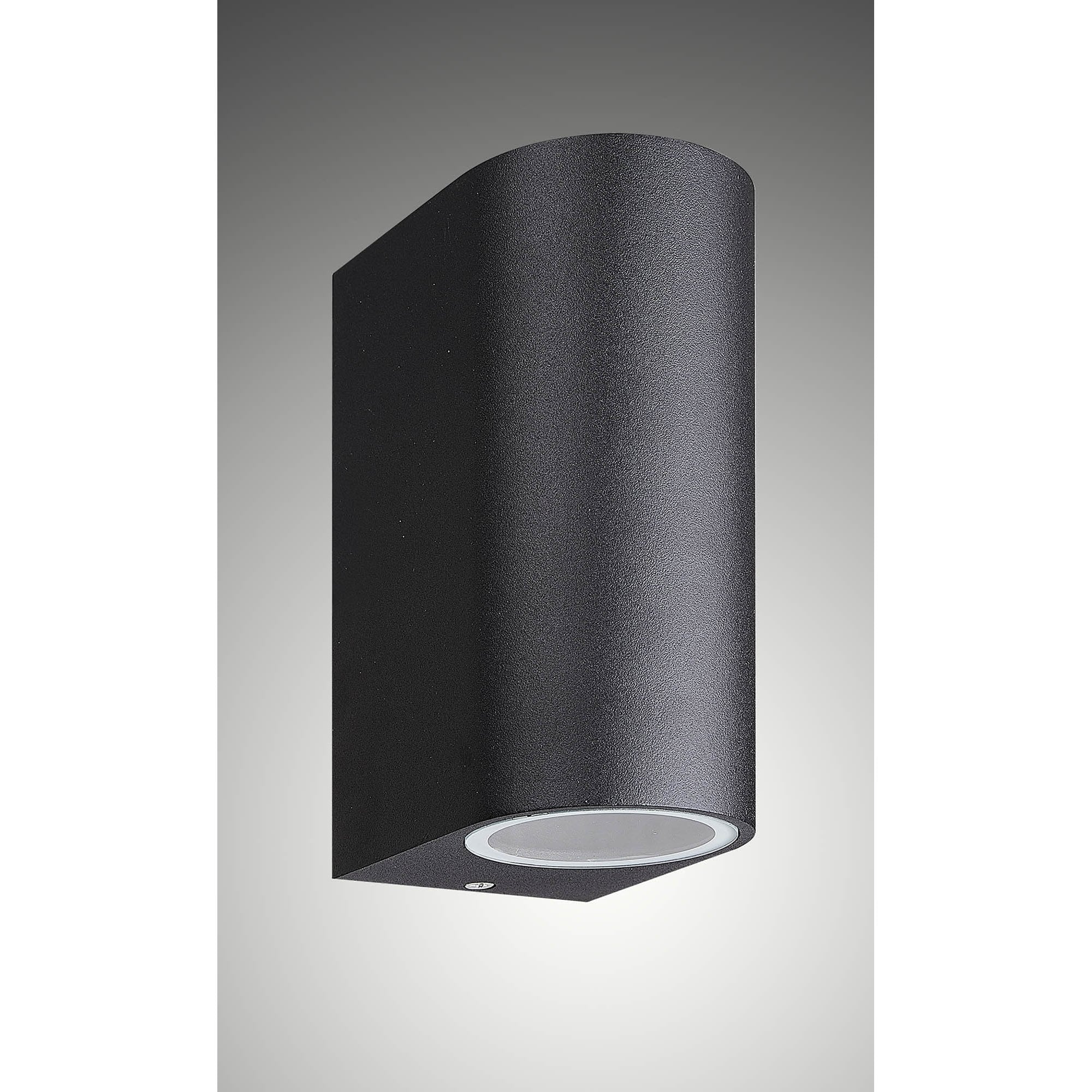 M7037 Kandanchu Outdoor Round Wall Lamp 2 Light Sand Black