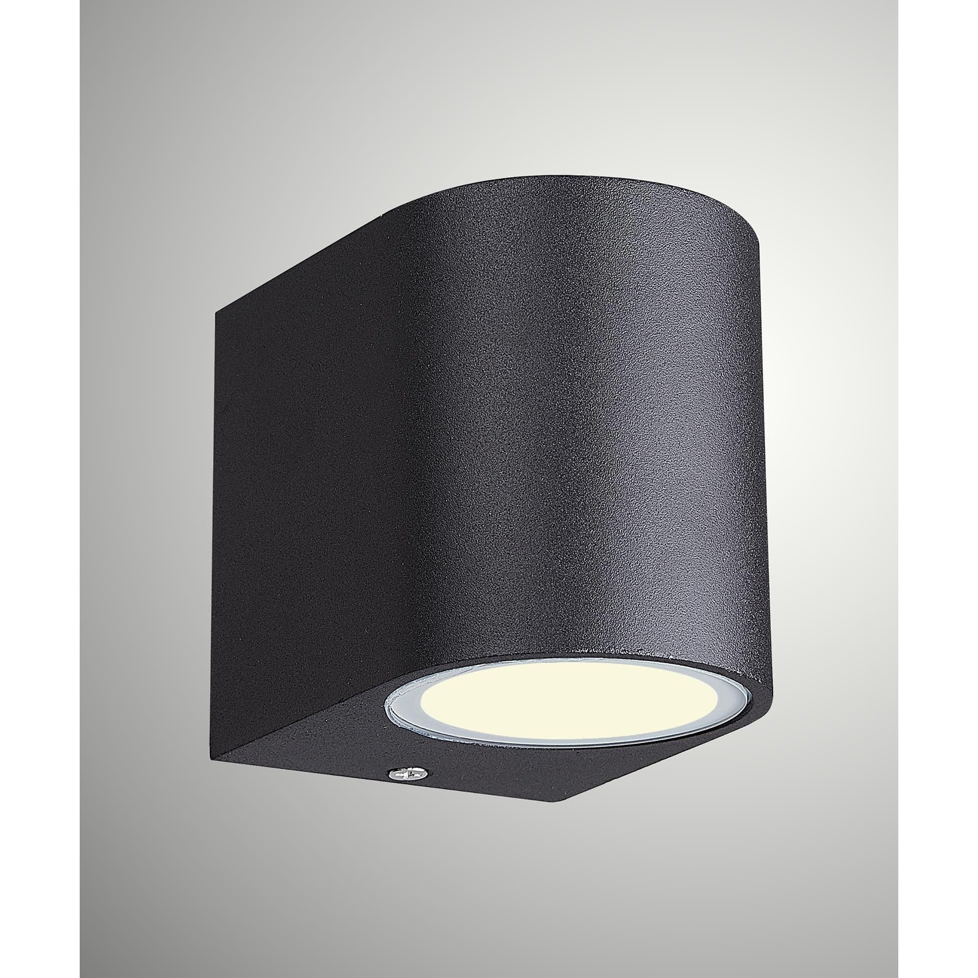 M7039 Kandanchu Outdoor Round Wall Lamp 1 Light Sand Black
