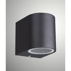 M7039 Kandanchu Outdoor Round Wall Lamp 1 Light Sand Black