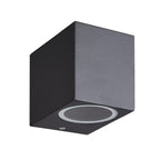 M7040 Kandanchu Outdoor Square Wall Lamp 1 Light Sand Black