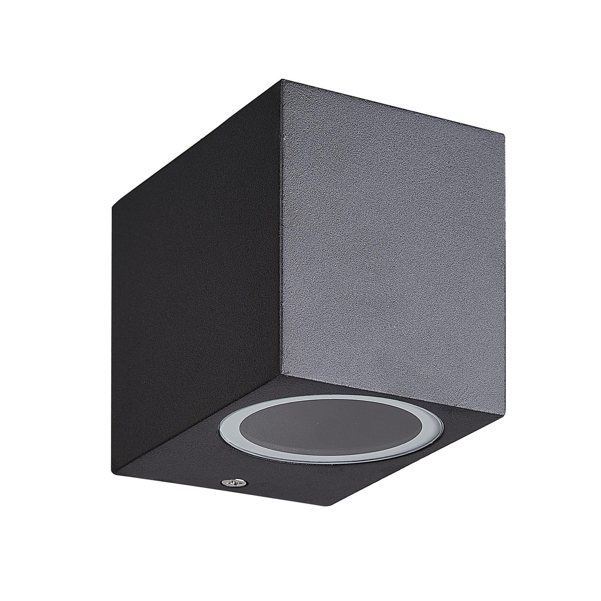 M7040 Kandanchu Outdoor Square Wall Lamp 1 Light Sand Black
